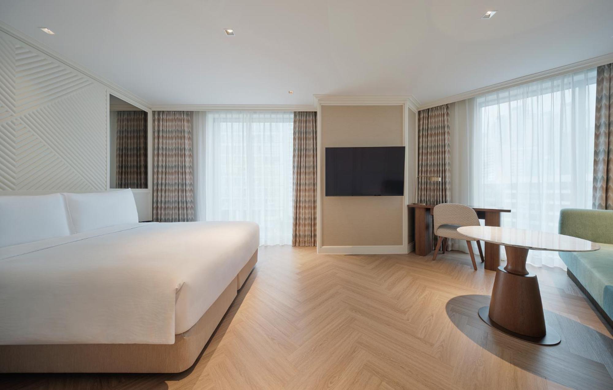 Grand Josun Пусан Екстер'єр фото A room at the hotel